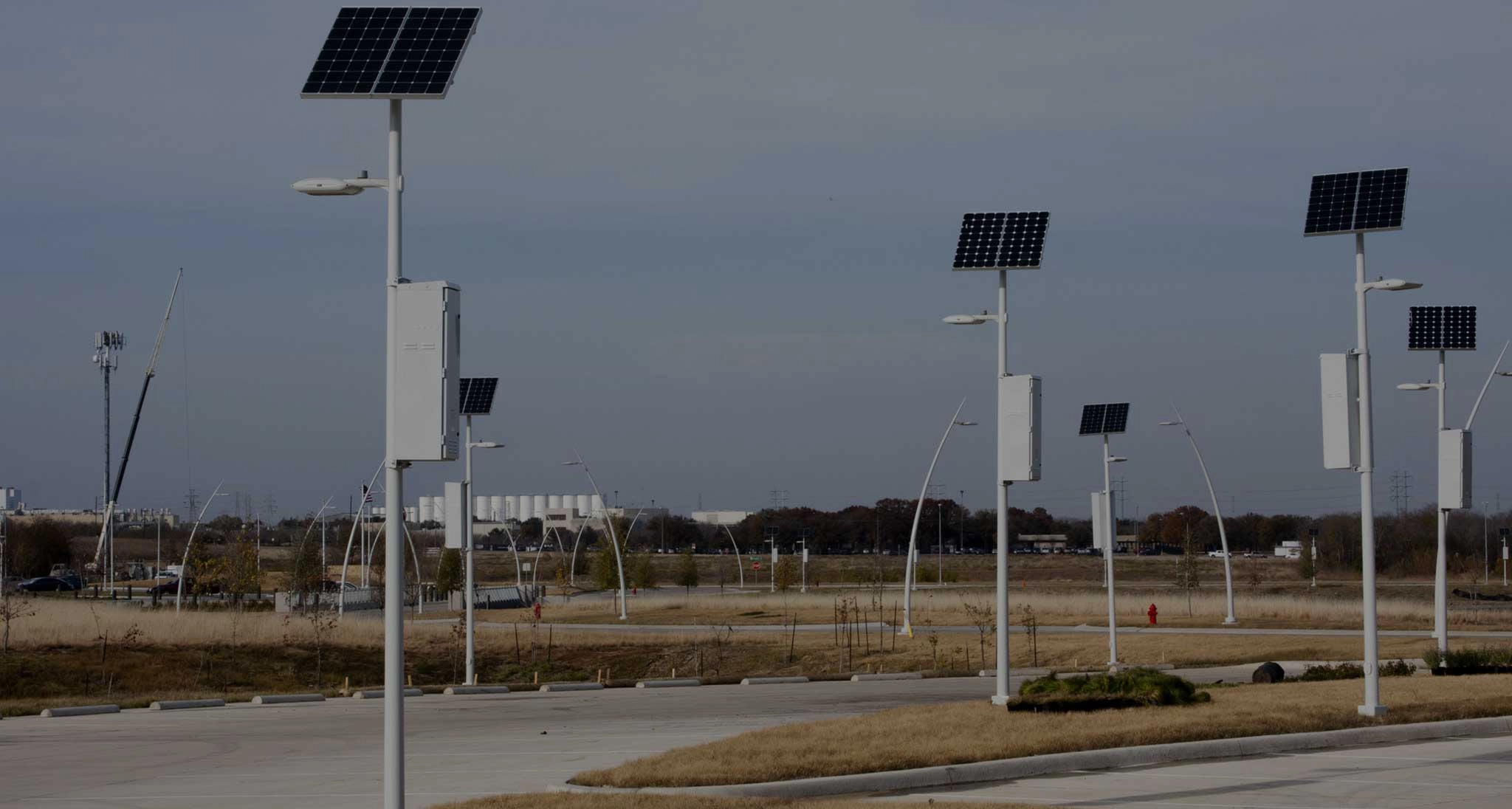 Solar Street Light Installation
